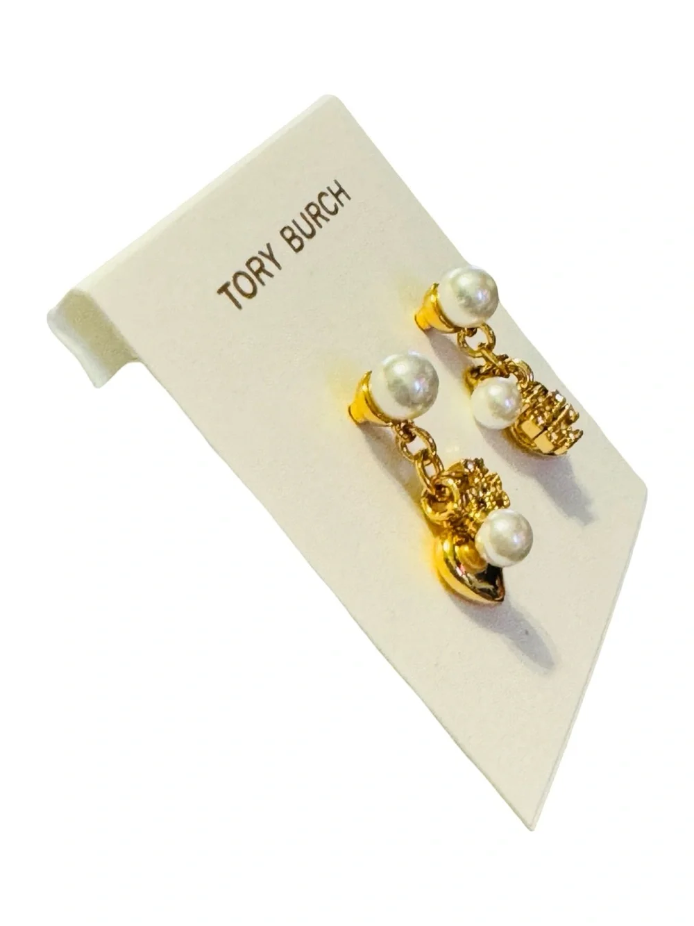 Tory Burch gold tone